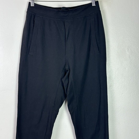Lululemon Men's Sweatpants Drawstring 30X 31" Joggers Pockets  Black Size M - Picture 4 of 9